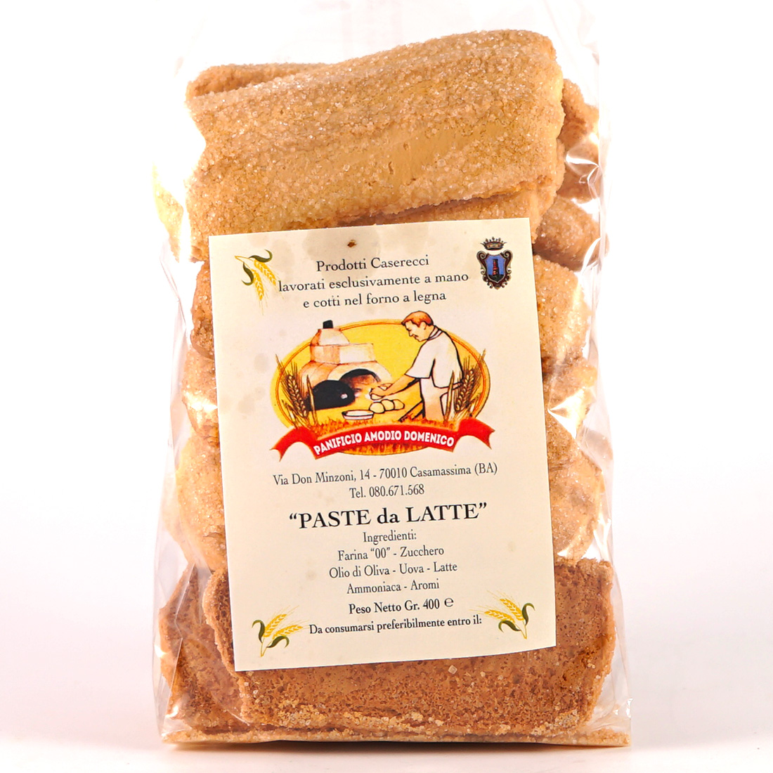 Paste da latte 400gr